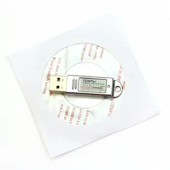 USB Sensörü Kontrol Alarm Veri Kaydedici Test Cihazı Sıcaklık Ölçüm Termometre Dropshipping