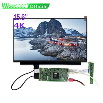 Wisecoco 15.6 inç 4k lcd ekran 3840X2160 IPS Lcd Modülü UHD Ahududu Pi 3 Oyun XBox PS4 pc monitörü İkinci