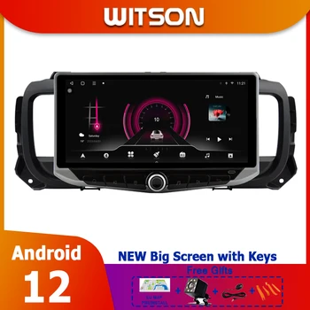 WITSON araba android radyosu Stereo CİTROEN JUMPY 3 / ESPACİADOR / SPACETOURER / Toyota Proace 2016-2021 + düğme otomatik medya carplay