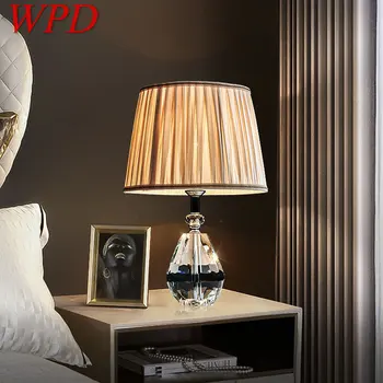 WPD Modern Kristal Lüks Masa Lambası LED Yaratıcı Karartma masa lambaları Ev Oturma Odası Yatak Odası Başucu Dekor