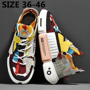 Xiaomi Erkekler Sneakers koşu ayakkabıları Erkekler için Nefes Dayanıklı spor ayakkabılar Tasarımcı Rahat Yumuşak Açık Koşu Sneakers