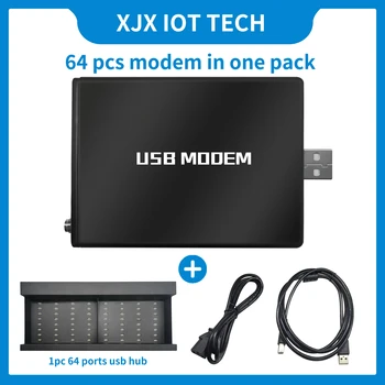 XJX Yeni Tasarlanmış 64 port 4G gsm SİM7600E-H modem havuzu ımeı değişikliği toplu sms makinesi