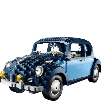 Yaratıcı Serisi Beetle Modeli Yapı Taşı Uyumlu 10187 Araç Yapı Taşı Oyuncak Serisi Yetişkin Çocuk Hediye
