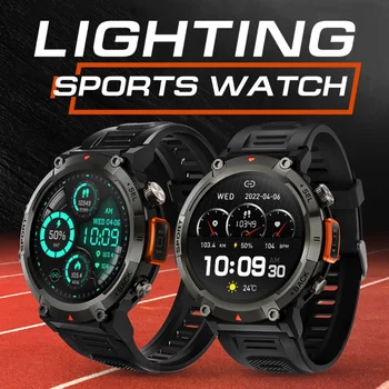 Yeni Aydınlatma spor bluetooth saat Arama Spor Spor akıllı saat El Feneri Müzik Kalp Hızı akıllı bluetooth saat İzle