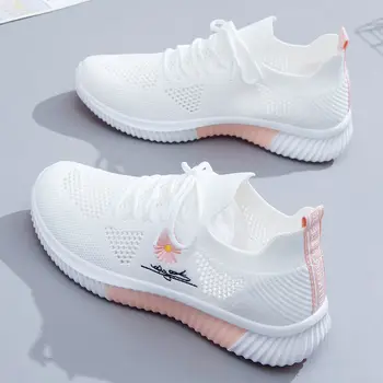 Yeni Kadın Ayakkabı 2023 Yaz Sonbahar Yüksek Topuklu Bayan rahat ayakkabılar Kadın Takozlar platform ayakkabılar Kadın Kalın Alt Eğitmenler