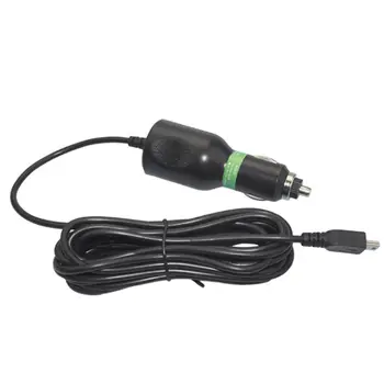 Yeni Sıcak 1 Adet Mini USB DC 5V 2000mA Oto Araba Güç şarj adaptörü kablo kordonu GPS Araba Kamera İçin 3.5 m