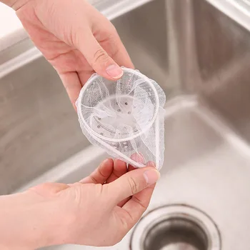 Youpin 35 adet Mutfak lavabo filtresi ekran anti tıkanma sebze havzası su bariyeri çantası çöp kalıntı filtre su kesme torbası 0