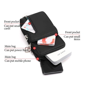 YOUPİN Cep Telefonu Çantası kadın askılı çanta Asılı Boyun bozuk para cüzdanı Dikey Çanta Yeni Tüm Maç Mini Küçük Crossbody Çanta 1