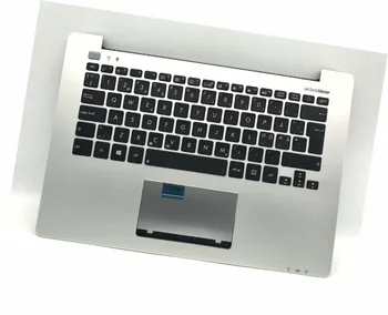 Çek Slovak klavye için Asus VivoBook R304LA R304LP gümüş palmrest (CZ4213)