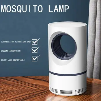 Şarj edilebilir Ev arka bahçesinde böcek öldürücüler ışık kapalı Led Gece Lambası elektronik ışık Ampul lamba sivrisinek lamba akıllı Ev